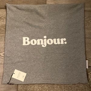 Jilly Box Bonjour pillow cover